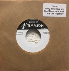 Jonny Benavidez and Cold Diamond & Mink ‎– Let's Get Together - Timmion Records ‎– TR 720 TEST PRESSING