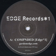 DJ Edge ‎– 1 - Edge Records ‎– EDGE01