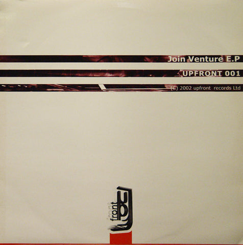 Various ‎– Join Venture EP 12" Upfront Records - UPFRONT 001