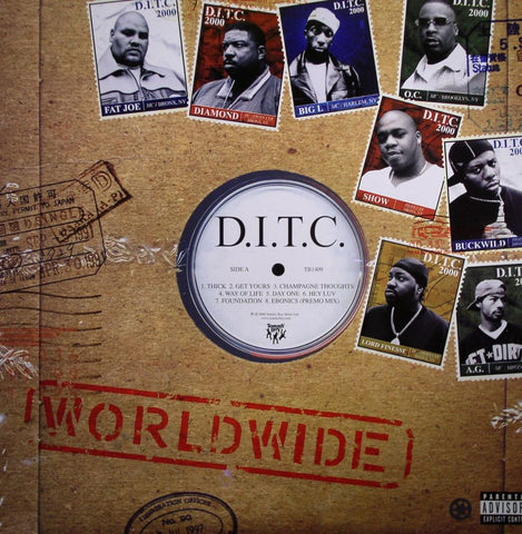 D.I.T.C. ‎– Worldwide Tommy Boy ‎– TBV1409