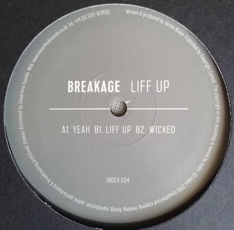 Breakage ‎– Liff Up - Index - INDEX004