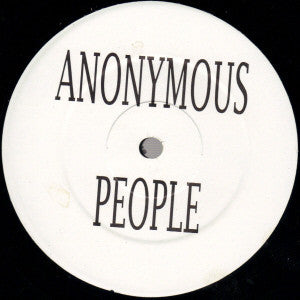 Anonymous People ‎– Hold On  12" PROMO LISA 100