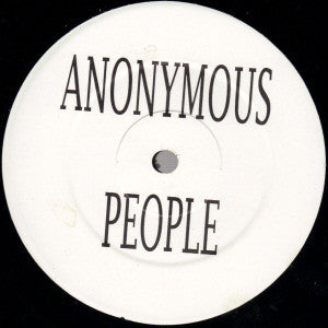 Anonymous People ‎– Hold On  12" PROMO LISA 100