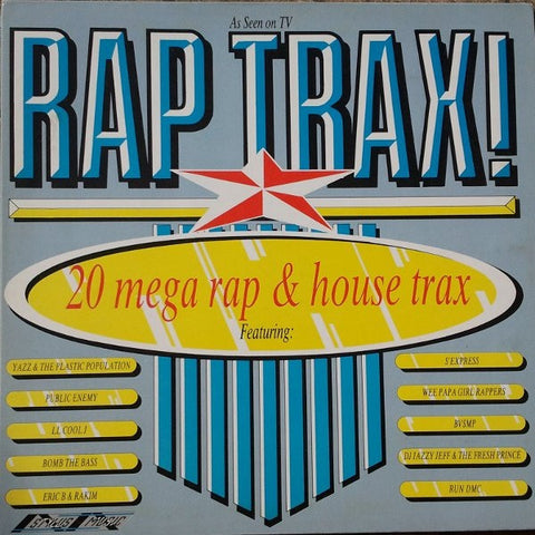Various - Rap Trax! - Stylus Music SMR 859