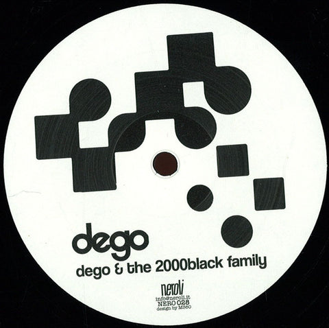 Dego & The 2000Black Family ‎– Don't Stop (Let It Go) 12" Neroli ‎– NERO 028
