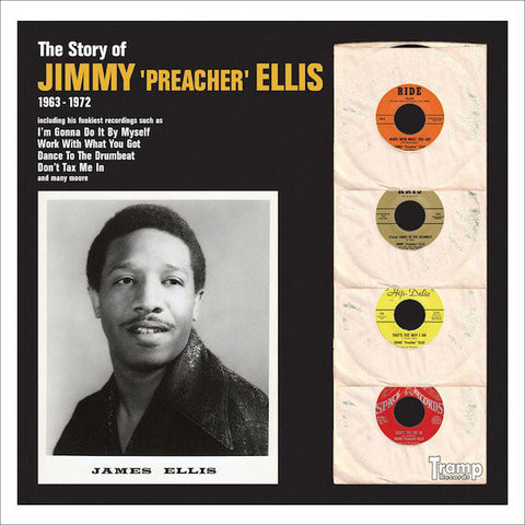 Jimmy Ellis ‎– The Story Of Jimmy Preacher Ellis - Tramp Records ‎– TRLP-9020
