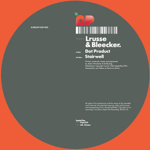 Lrusse & Bleecker - Dot Product 12" Apple Pips Pips024