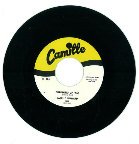 Camille Howard ‎– Shrinking Up Fast / Please Don't Stay Away Too Long 7" Jukebox Jam Series ‎– JBJ-1017