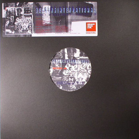 Seekersinternational ‎– RaggaPreservationSociety EP - Sneaker Social Club ‎– SNKRXDSK001, Diskotopia ‎– DSK035