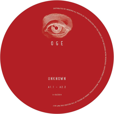 Unknown Artist ‎– Unknown 12" oge ‎– OGE004