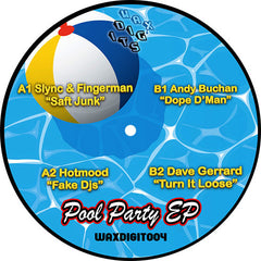 Various ‎– Pool Party EP - Wax Digits ‎– WAXDIGITS004