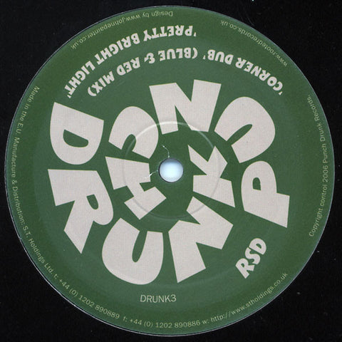 RSD ‎– Corner Dub (Blue & Red Mix) / Pretty Bright Light Punch Drunk ‎– DRUNK3