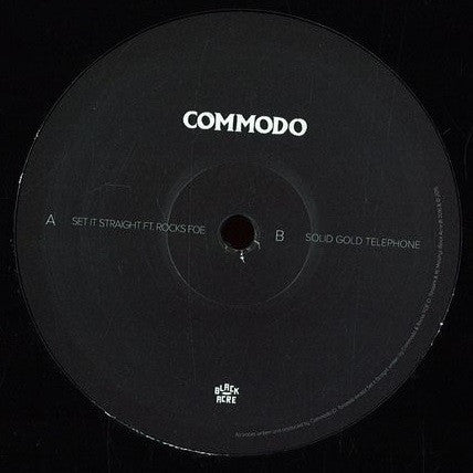 Commodo ‎– Set It Straight - Black Acre ‎– ACRE060