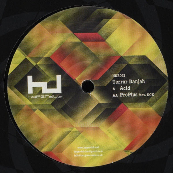 Terror Danjah - Acid / ProPlus 12" Hyperdub HDB031