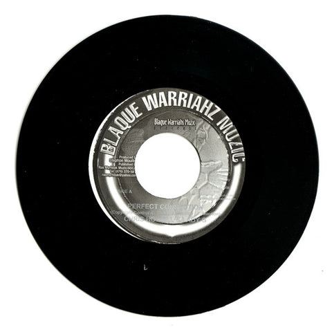 Chris Howell & Lady G / Ras Myrdhak - Perfect Connection / Warriah Nuh Fraid 7" Blaque Warriahz Muzik