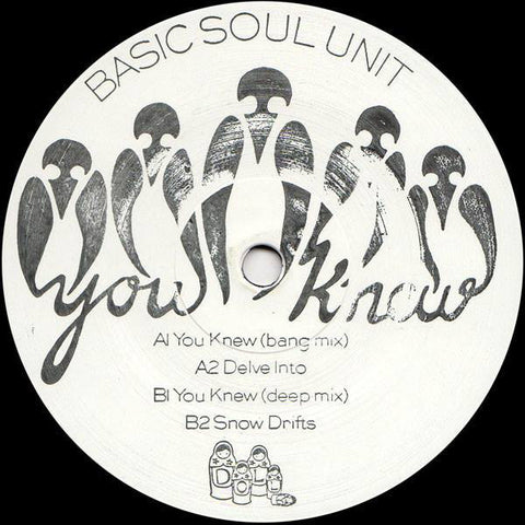 Basic Soul Unit ‎– You Knew EP 12" Dolly ‎– DOLLY 21