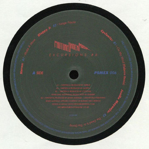 Various ‎– Excursions 6 - Phuture Shock Musik ‎– PSMEX006