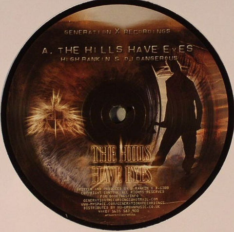 High Rankin / Eddy Woo - The Hills Have Eyes / Roam 12" Generation X Recordings GENX002