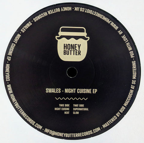 Swales - Night Cuisine EP - Honey Butter Records ‎– HONEY003