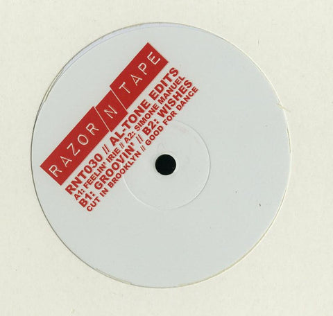 Al-Tone ‎– Al-Tone Edits - Razor N Tape ‎– RNT030