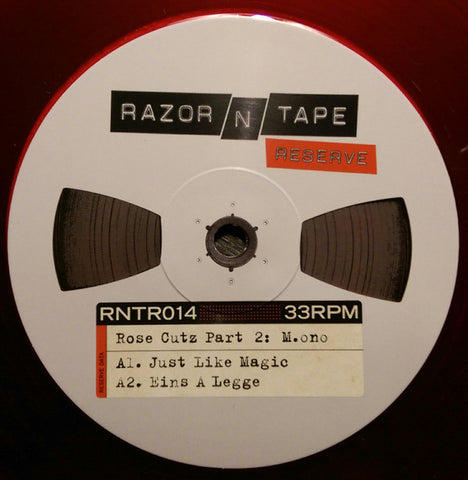 M.ono & Luvless ‎– Rose Cutz Part 2 12" Razor N Tape Reserve ‎– RNTR014