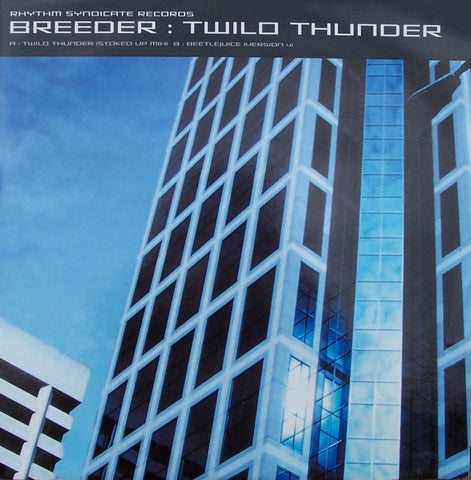 Breeder ‎– Twilo Thunder - Rhythm Syndicate Records ‎– RHYSYN002