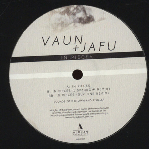 Vaun + Jafu ‎– In Pieces Albion Collective ‎– ALBION001