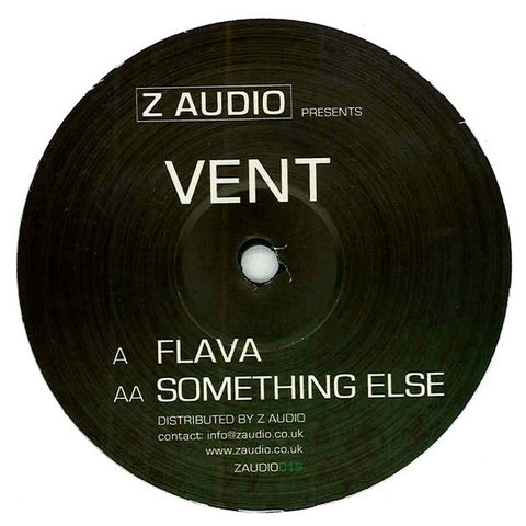 Vent - Flava / Something Else 12" Z Audio ZAUDIO019
