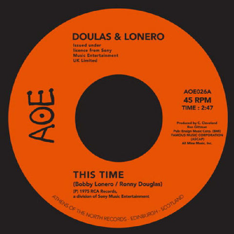 Doulas & Lonero - This Time / Don't Let Yourself Get Carried Away - AOE ‎– AOE026
