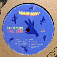 Nick Wisdom ‎– Intimate Strangers - Bastard Jazz Recordings ‎– BJ031