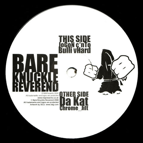 Bare Knuckle Reverend ‎– MAP001 12" MA Presents ‎– MAP001