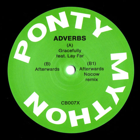 Ponty Mython - Adverbs 12" CB007X Capital Bass