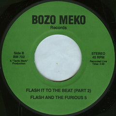 Flash And The Furious 5 ‎– Flash It To The Beat - Bozo Meko Records – BM 702