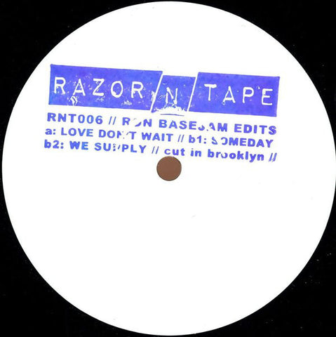 Ron Basejam ‎– Ron Basejam Edits - Razor N Tape ‎– RNT006