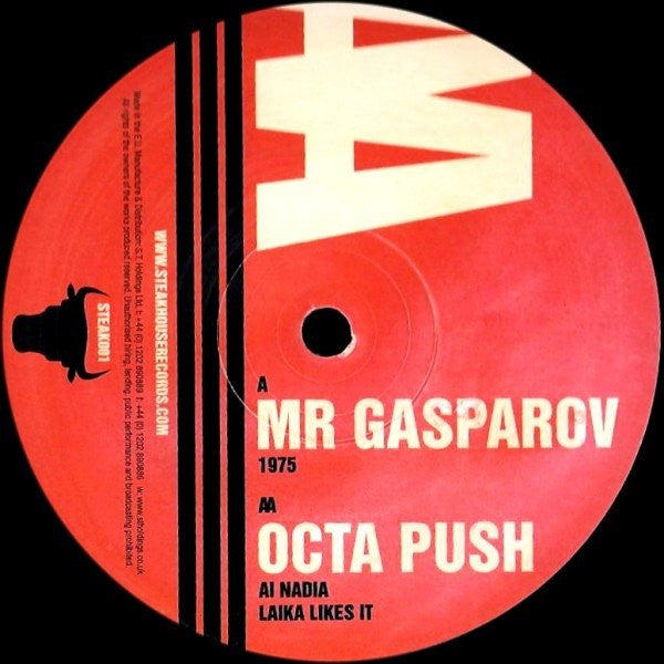 Mr. Gasparov / Octa Push - 1975 12" Steak House Records STEAK001