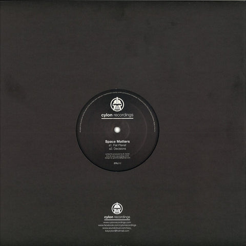 Space Matters ‎– Flat Planet EP 12" Cylon Recordings ‎– CYL012