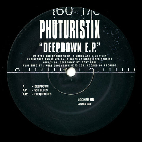 Phuturistix - Deepdown EP 12" LOCKED033 Locked On