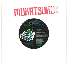 Dimenzio / Marius Cultier ‎– Two Sides Of Club Jazz Volume Two - Hungary Vs France 7" Mukatsuku Records ‎– MUKAT 044