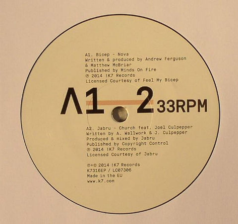 Various - DJ-Kicks EP 12" !K7 Records K7316EP