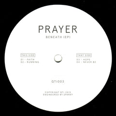 Prayer - Beneath (EP) 12" Grade10 ‎– GTi003