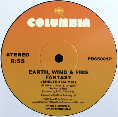 Earth, Wind & Fire ‎– Fantasy / Can't Hide Love - Columbia ‎– PR65001P
