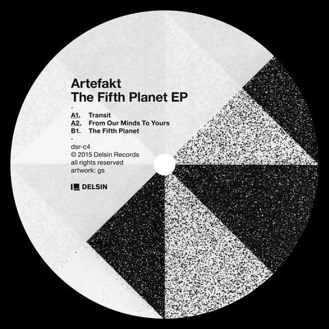 Artefakt - The Fifth Planet EP 12" Delsin ‎– dsr-c4