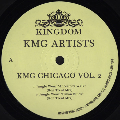 Various ‎– KMG Chicago Vol. 2 12" Kingdom Music Group ‎– KMGV003
