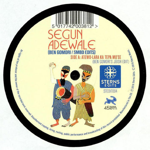 Segun Adewale ‎– Ben Gomori / SMBD Edits - Sterns Edits ‎– STEDIT004