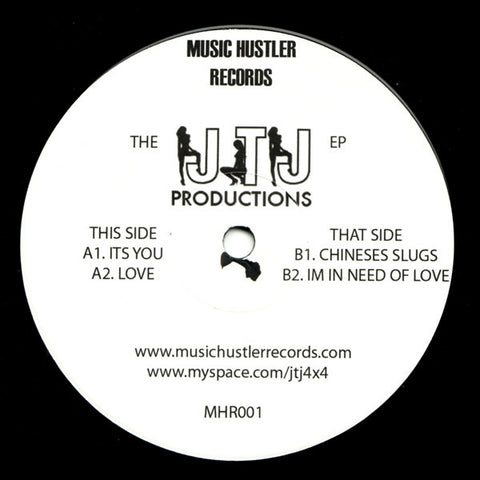 JTJ - The JTJ Productions EP 12" Music Hustler Records MHR001
