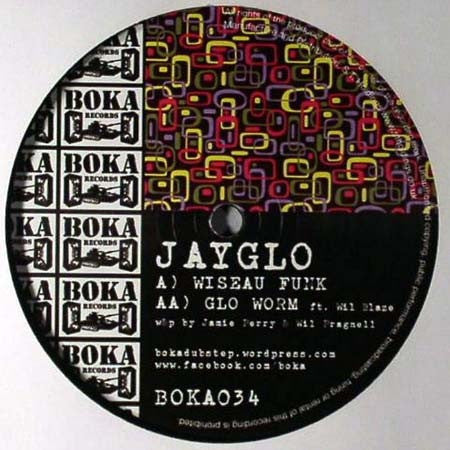 Jayglo - Wiseau Funk / Glo Worm 12" Boka Records BOKA034