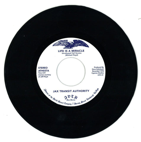Jax Transit Authority ‎– Life Is A Miracle - Athens Of The North ‎– ATH037