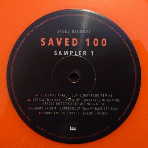 Various ‎– Saved 100 (Sampler 1) 12" Saved Records ‎– SAMPLER 1
