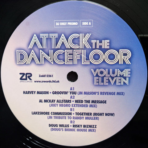 Various ‎– Attack The Dancefloor Volume Eleven - Z Records ‎– Zedd12261