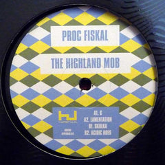 Proc Fiskal ‎– The Highland Mob 12" Hyperdub ‎– HDB109